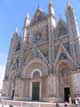 Vista del duomo di Orvieto