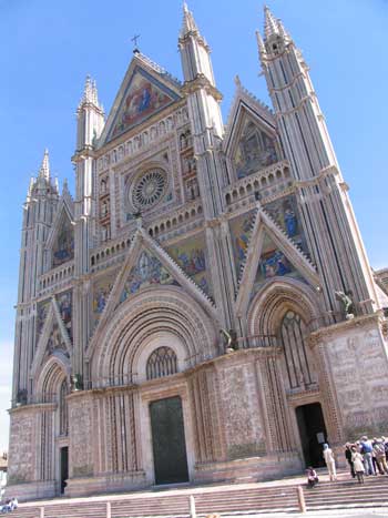 Sei sul duomo di Orvieto