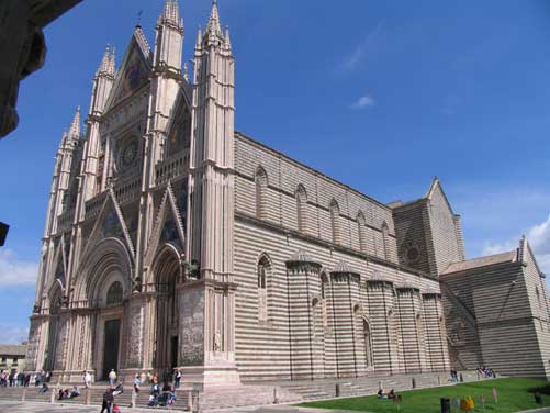 Sei sul duomo di Orvieto